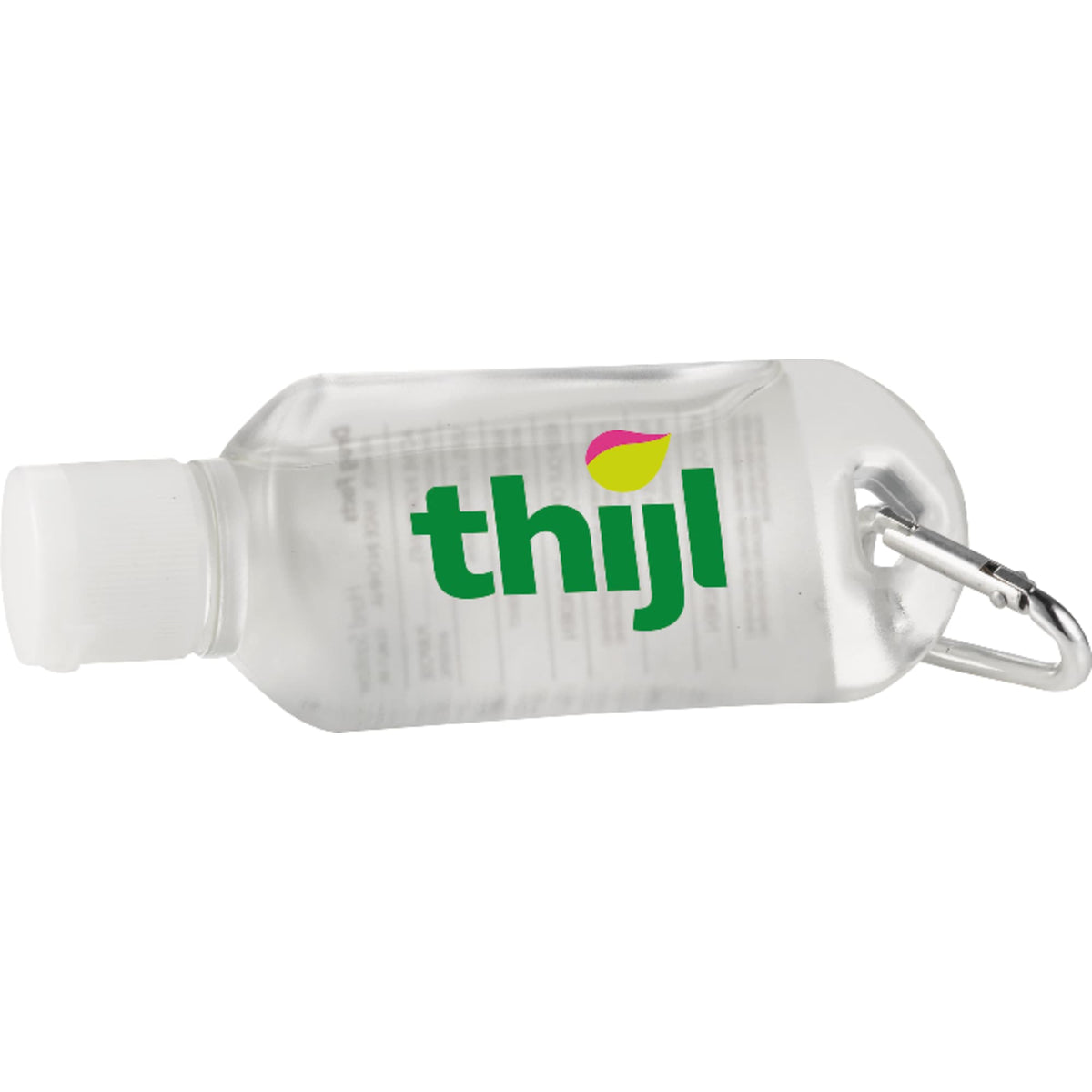 Clip-N-Go Hand Sanitizer with Mini Carabiner, 1.8 oz - Clear - Photo