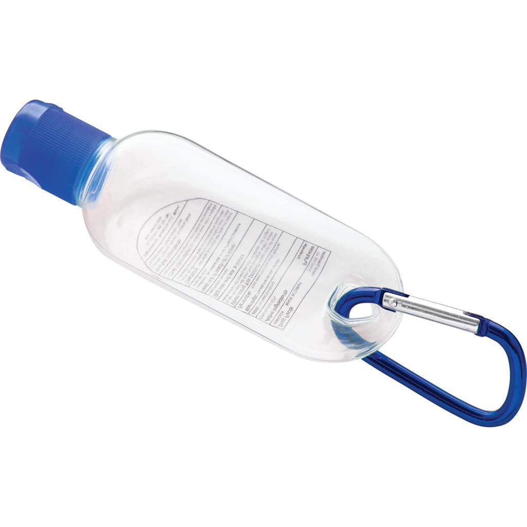 Clip-N-Go Hand Sanitizer with Mini Carabiner, 1 oz - Royal - Photo