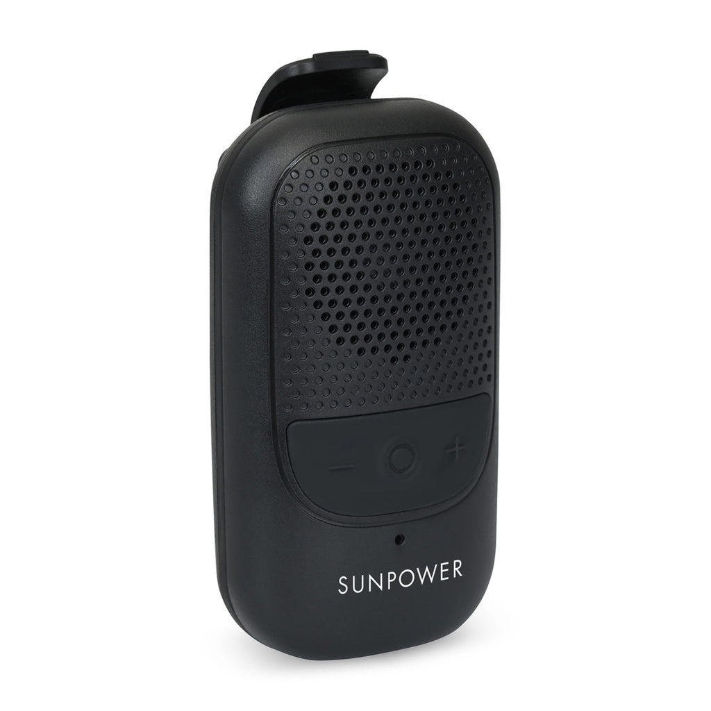 Clip-On Wearable Bluetooth Speaker - Black - View 1