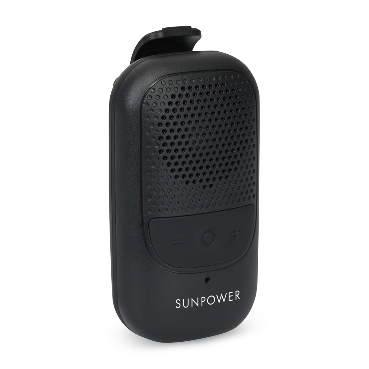 Clip-On Wearable Bluetooth Speaker - Black - View 1