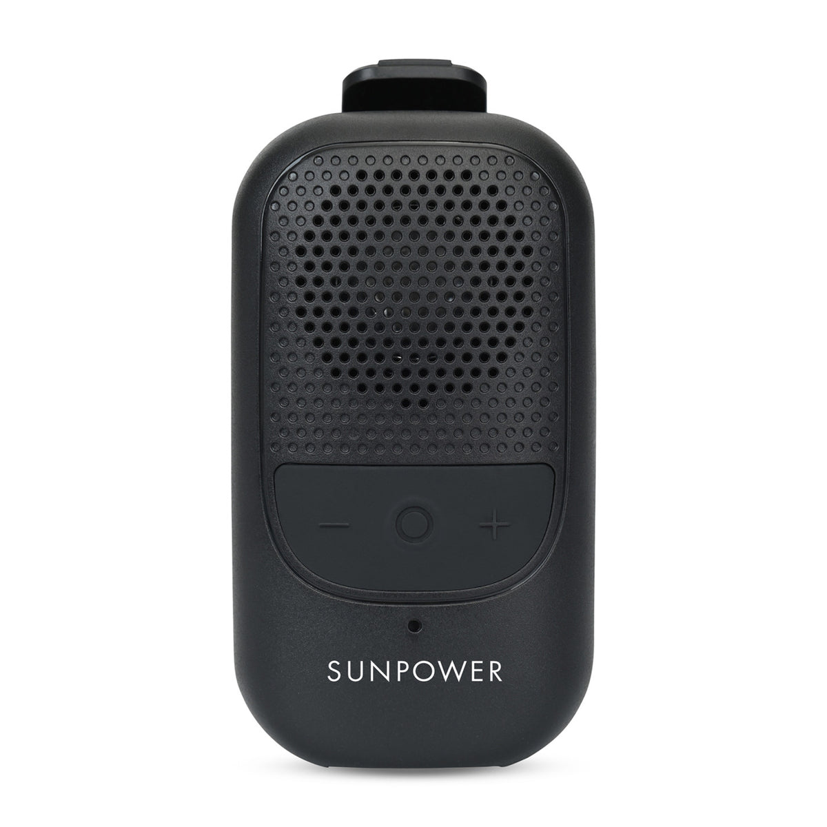Clip-On Wearable Bluetooth Speaker - Black - View 2