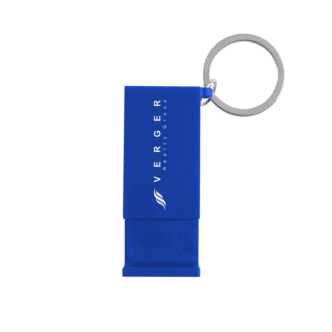 Clip Phone Stand Key Ring in Recycled ABS