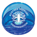 Clip, Round - Blue - Silk Screen