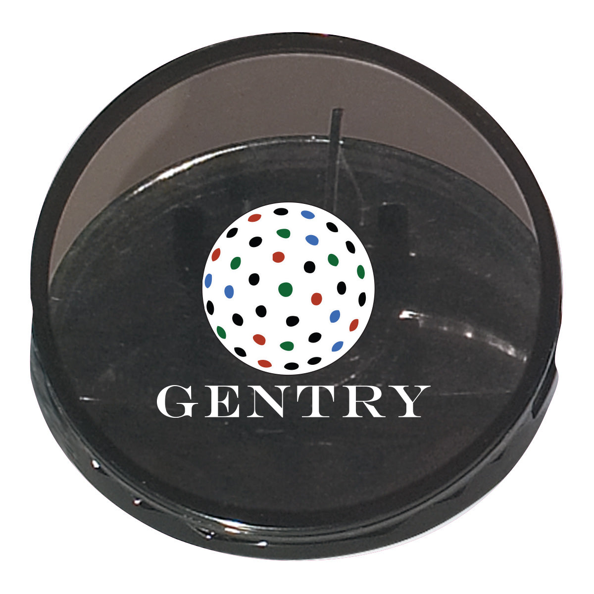 Clip, Round - Charcoal - Full Color