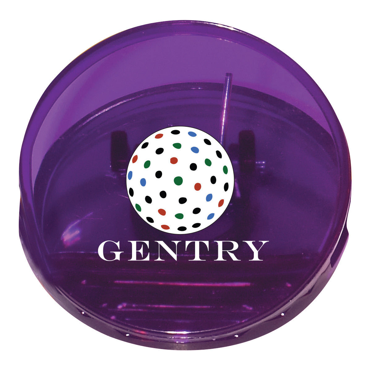 Clip, Round - Purple - Full Color