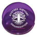 Clip, Round - Purple - Silk Screen
