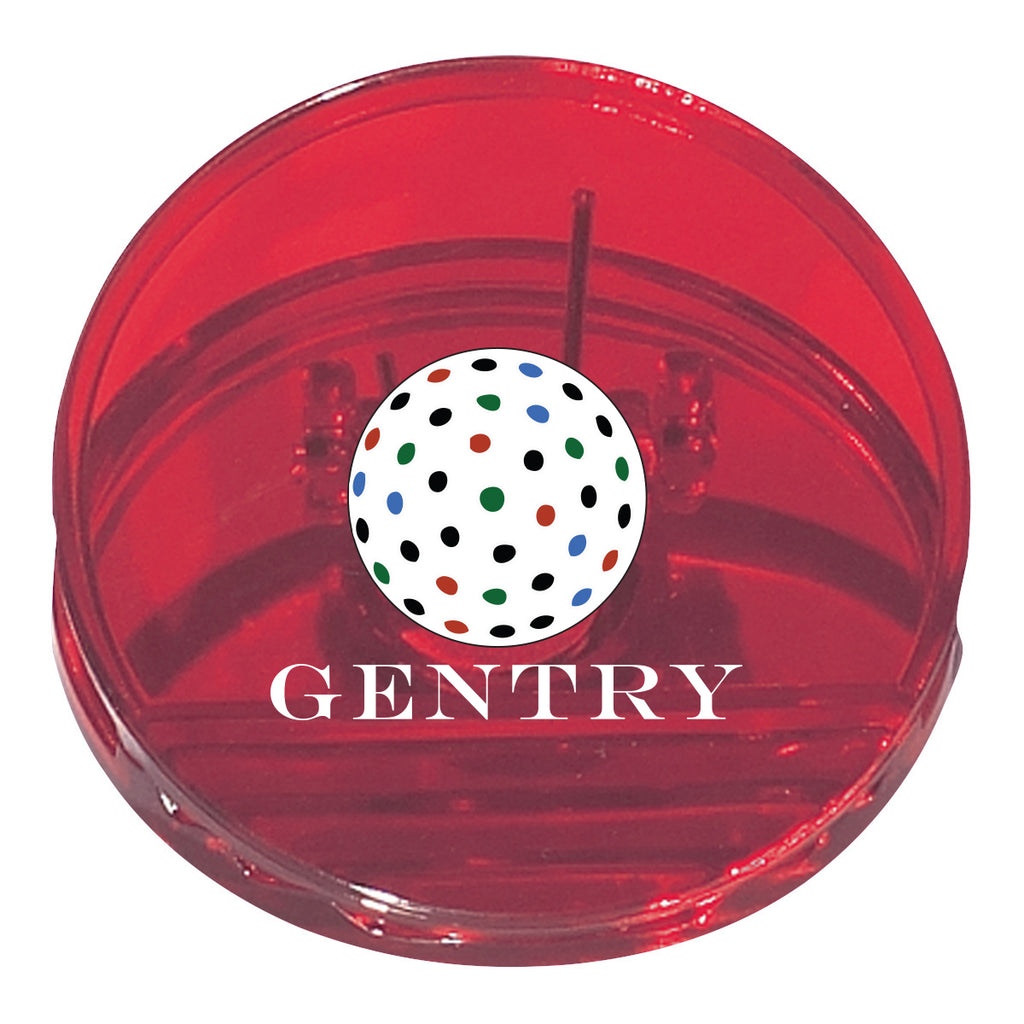Clip, Round - Red - Full Color