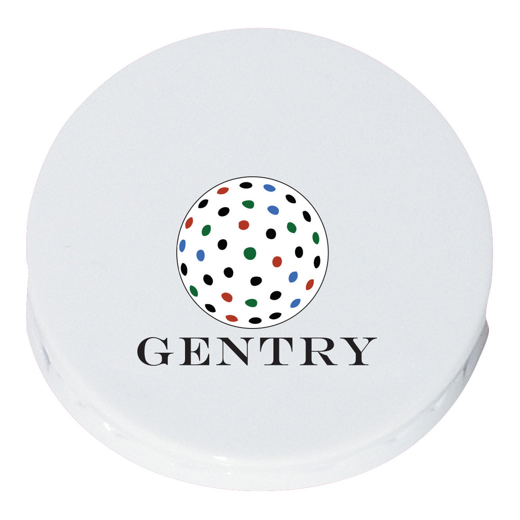 Clip, Round - White - Full Color