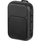 Clip Tune Magnetic Speaker with Clip, Bluetooth 6.0 Full Color - Black - Front Left Angle