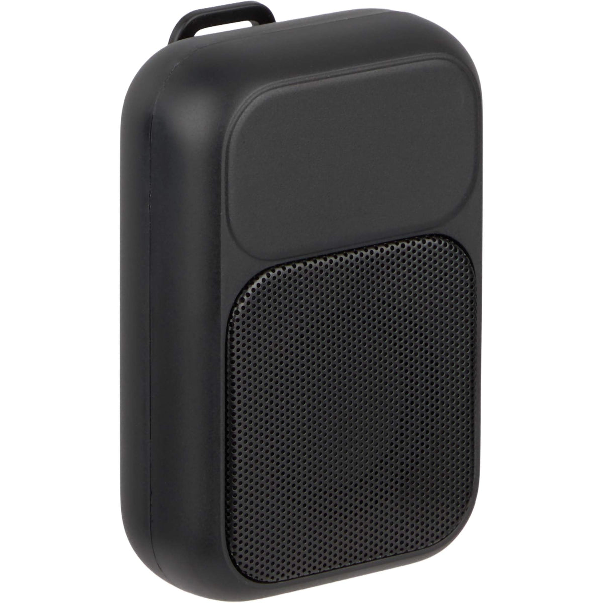 Clip Tune Magnetic Speaker with Clip, Bluetooth 6.0 Full Color - Black - Front Right Angle