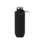 Clix Collapsible Silicone Bottle with Carabiner, 23 oz - Black - View 1