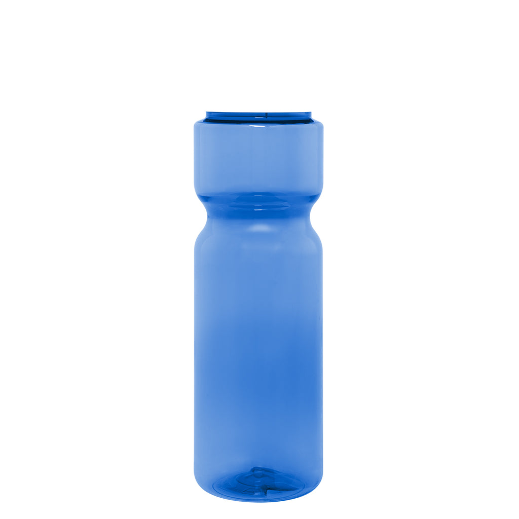 Clutch Bottle in Full Color, 28 oz - Blue - Bottle