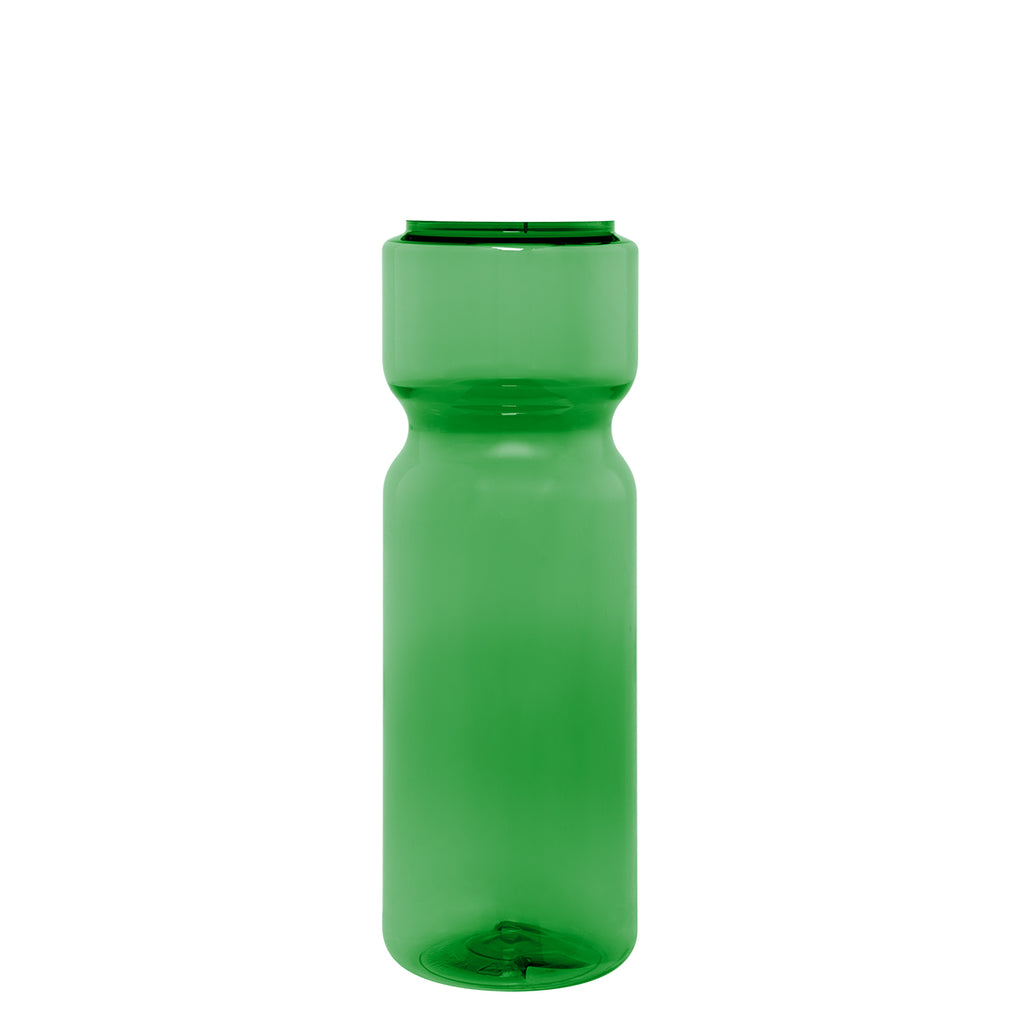 Clutch Bottle in Full Color, 28 oz - Green - Bottle