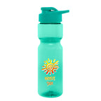 Clutch Bottle in Full Color, 28 oz - Teal - Colorbrite