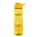Clutch Bottle in Full Color, 28 oz - Yellow - Colorbrite