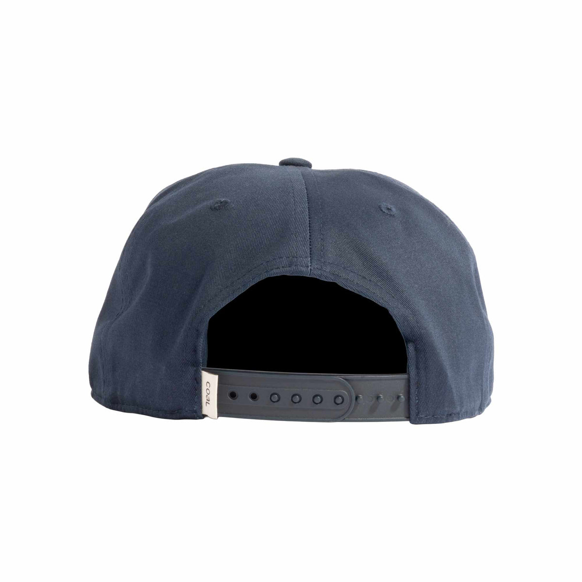 Coal Atlas Five Panel Cap with Rope Detail Embroidery - Vintage Navy - Back