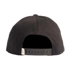 Coal Atlas Five Panel Cap with Rope Detail Transfer - Black - Back