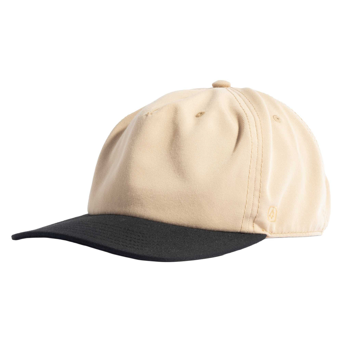 Coal Bronson Unstructured Cap in Recycled Twill Transfer - Desert Khaki - Left Angle