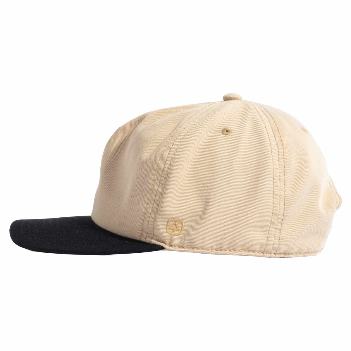 Coal Bronson Unstructured Cap in Recycled Twill Transfer - Desert Khaki - Left