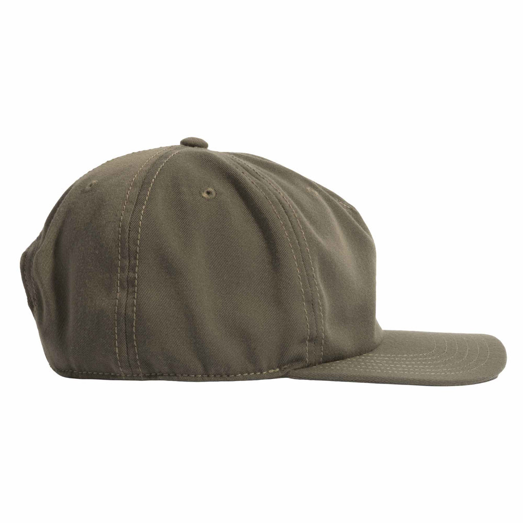 Coal Bronson Unstructured Cap in Recycled Twill Transfer - Loden - Right