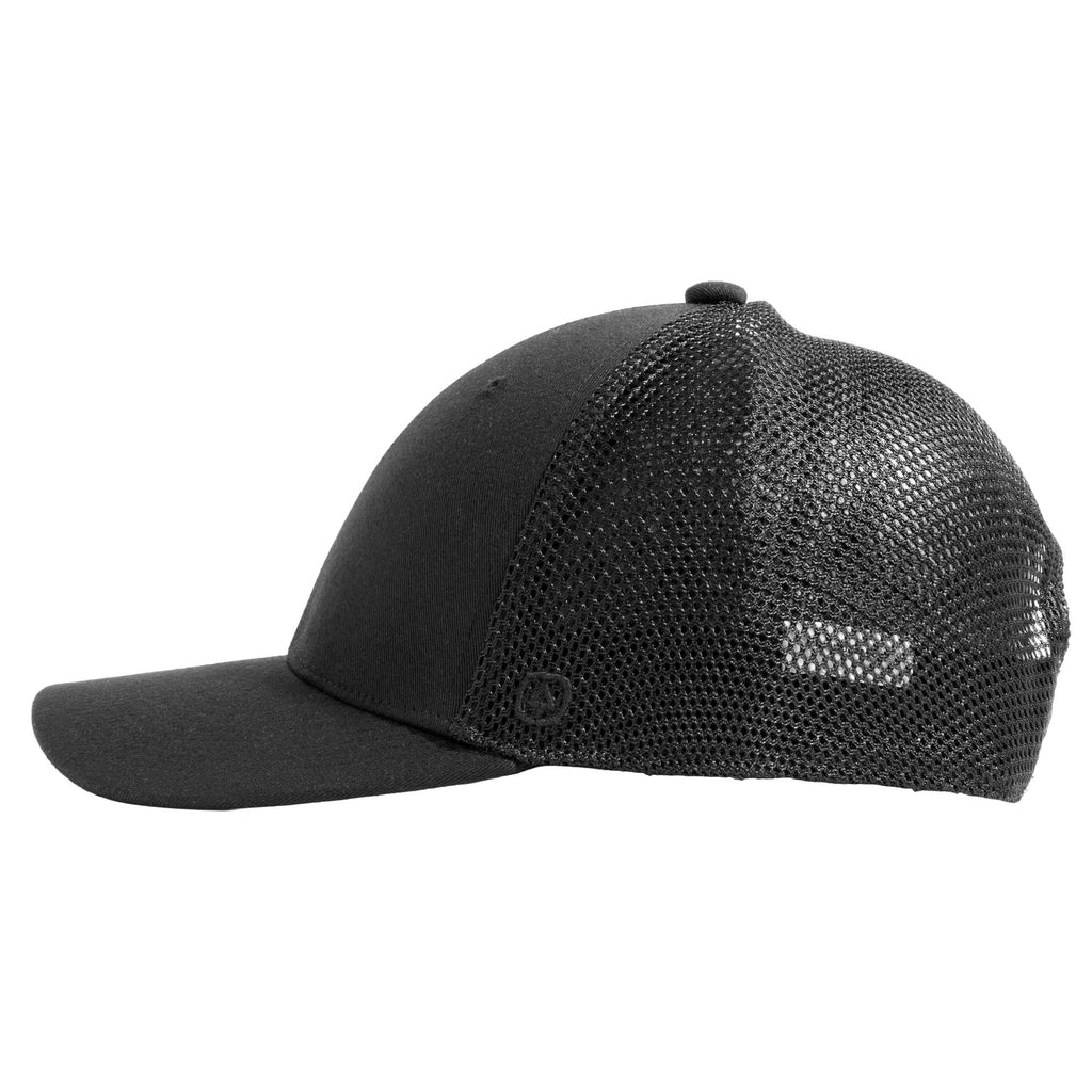 Coal Hauler Low Profile Trucker Cap Transfer - Black - Left