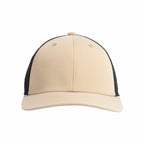 Coal Hauler Low Profile Trucker Cap Transfer - Desert Khaki/Black - Front