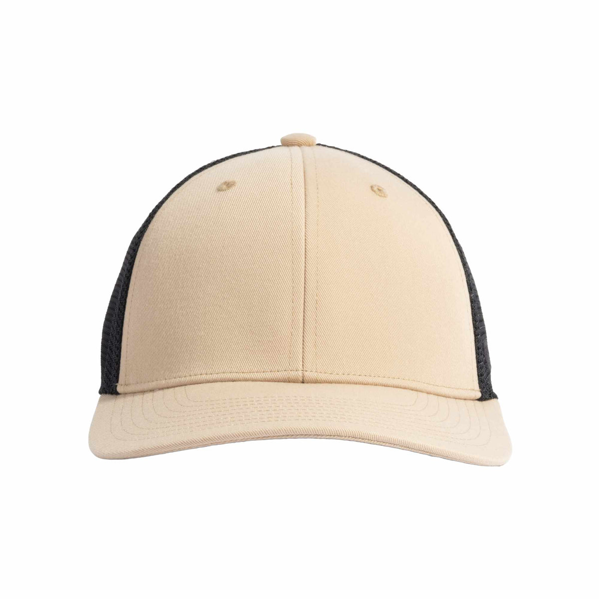 Coal Hauler Low Profile Trucker Cap Transfer - Desert Khaki/Black - Front