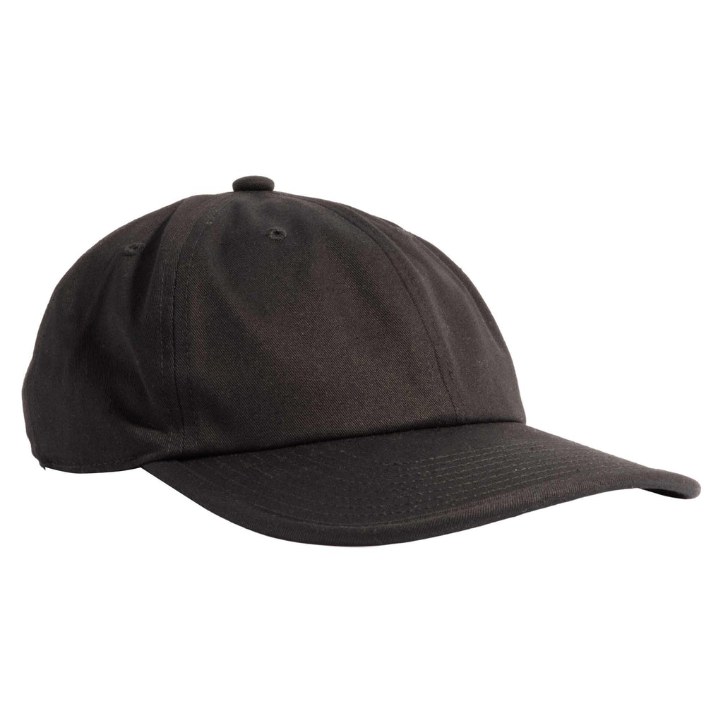 Coal Pines Low Profile Six Panel Hat Transfer - Black - Right Angle