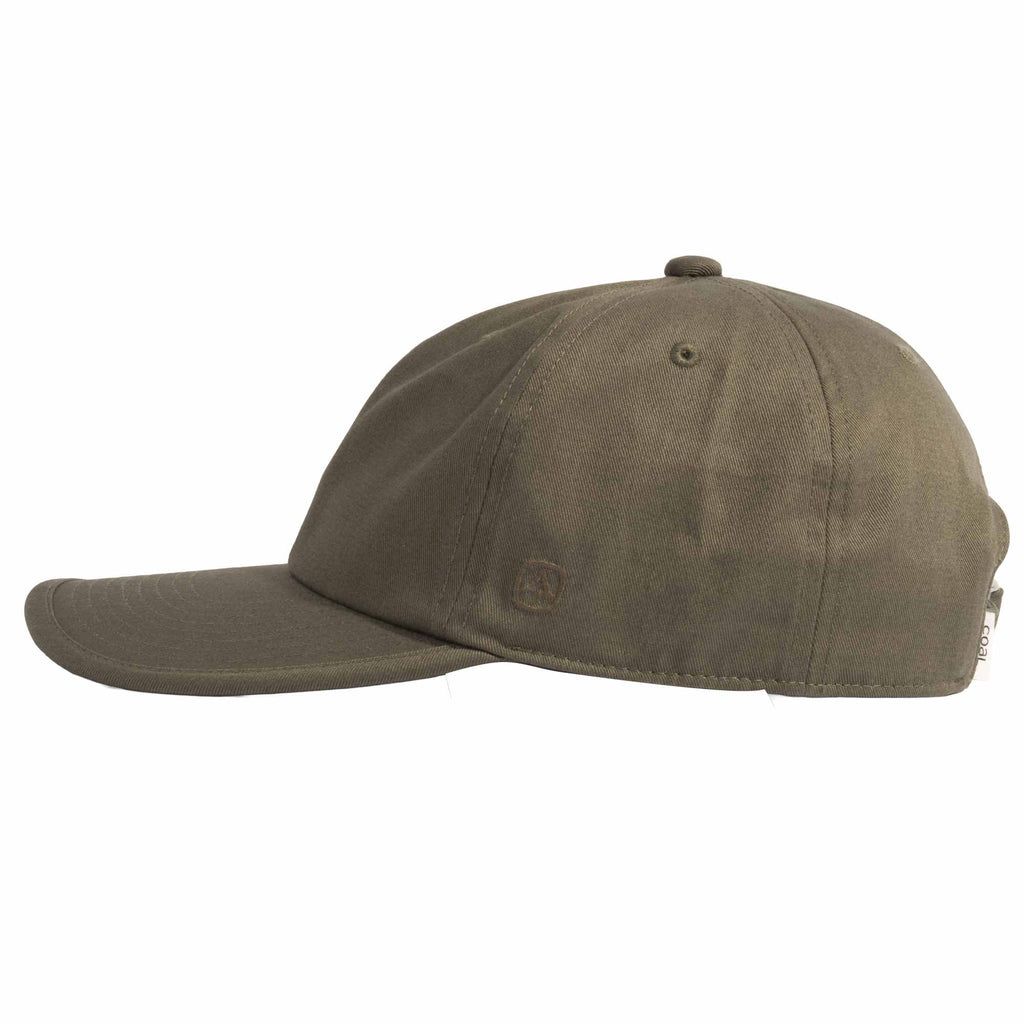 Coal Pines Low Profile Six Panel Hat Transfer - Loden - Left