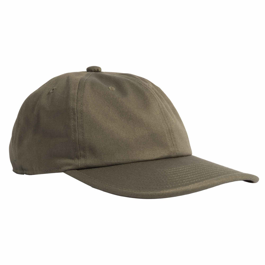 Coal Pines Low Profile Six Panel Hat Transfer - Loden - Right Angle