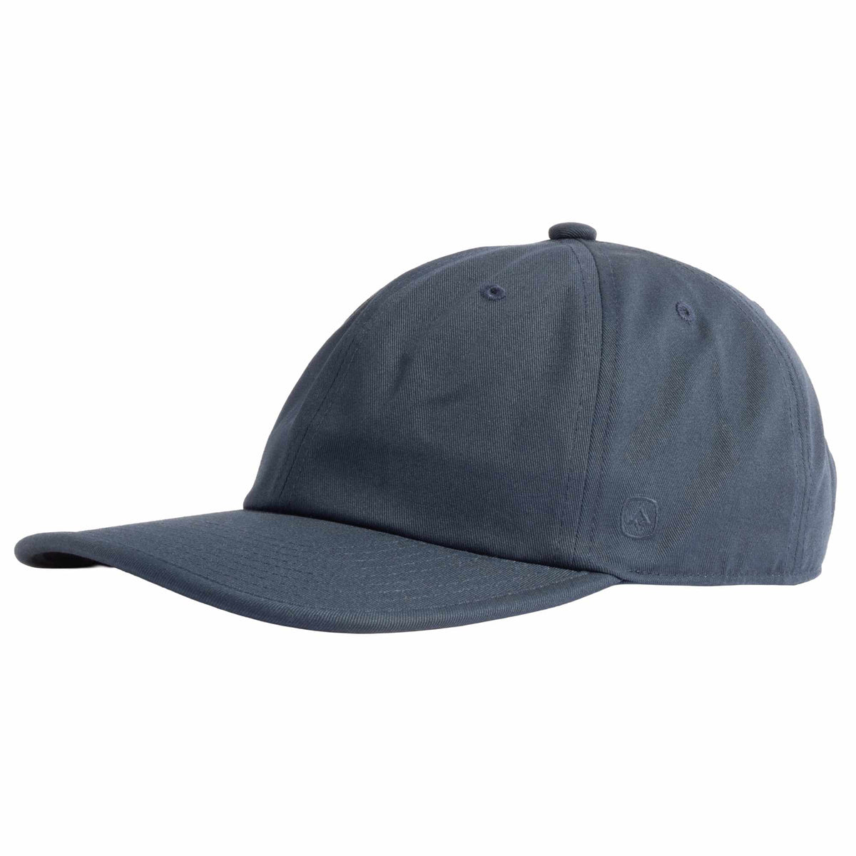 Coal Pines Low Profile Six Panel Hat Transfer - Vintage Navy - Left Angle