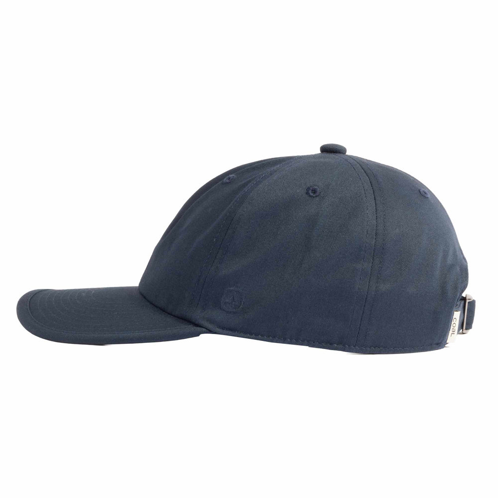 Coal Pines Low Profile Six Panel Hat Transfer - Vintage Navy - Left