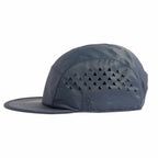 Coal Provo Tech Five Panel Cap with UPF 50+ Embroidery - Vintage Navy - Left