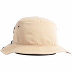 Coal Seymour Boonie Hat in Recycled Twill Embroidery - Desert Khaki - Back