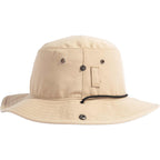 Coal Seymour Boonie Hat in Recycled Twill Embroidery - Desert Khaki - Right