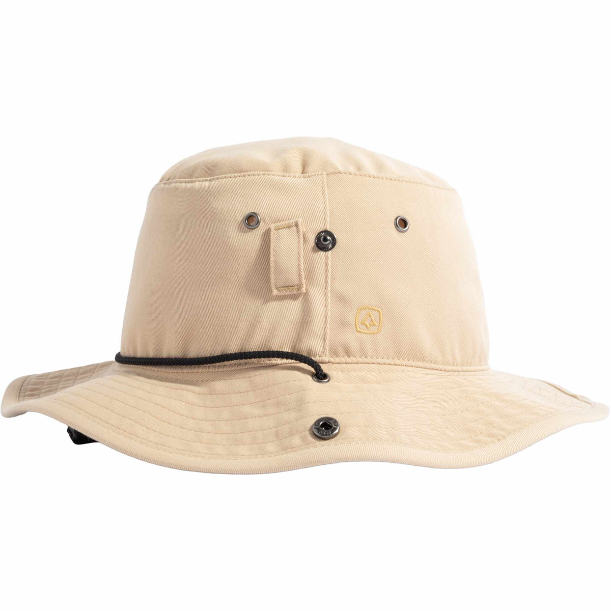 Coal Seymour Boonie Hat in Recycled Twill Transfer - Desert Khaki - Left
