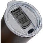 Coastal Double-Wall Tumbler with Pop-Top Lid, 22 oz - Black - Detail Lid