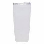 Coastal Double-Wall Tumbler with Pop-Top Lid, 22 oz - Frost - Straight