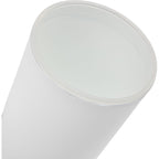 Coastal Double-Wall Tumbler with Pop-Top Lid, 22 oz - White - Detail