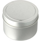 Coastal Waves Soy Candle in a Mini Tin, 2.7 oz Laser Engraving - Silver - Right Angle 2