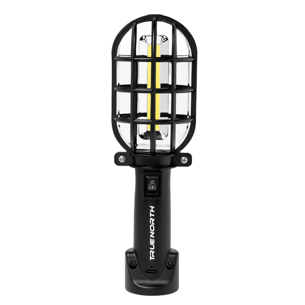 COB Work Light with a Magnet, Rechargeable - Black - Pad Print