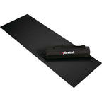 Cobra Yoga Mat with Diamond Pattern, 5mm - Black - Photo