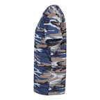 Code Five Unisex Camo Tee - Blue Woodland - Direct Side