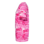 Code Five Unisex Camo Tee - Pink Woodland - Direct Side