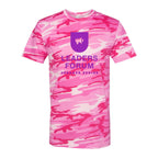 Code Five Unisex Camo Tee - Pink Woodland - Front