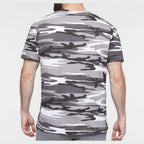 Code Five Unisex Camo Tee - Urban Woodland - On Model Back