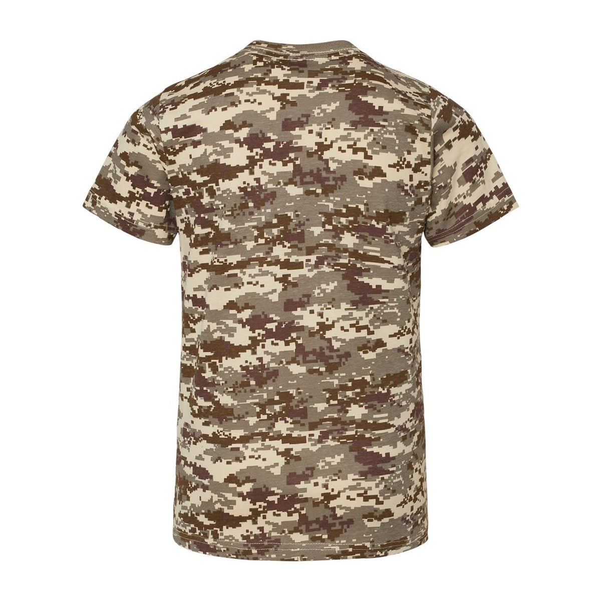 Code Five Youth Camouflage Tee - Sand Digital - Back