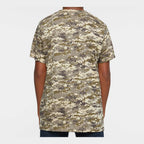Code Five Youth Camouflage Tee - Sand Digital - On Model Back