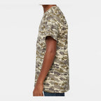 Code Five Youth Camouflage Tee - Sand Digital - On Model Side