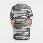 Code Five Youth Camouflage Tee - Urban Woodland - On Model Back